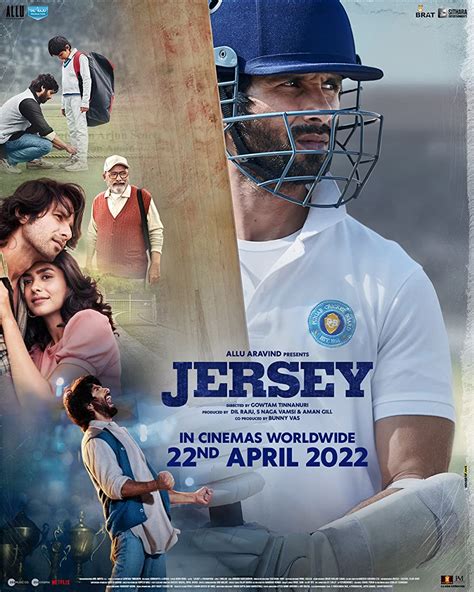 Jersey (Hindi) Hindi 2019 U/A 16+ Drama. Jersey follows Arjun, a gifted cricketer whose career unfortunately never took off. However, even in his mid-thirties, his passion for the sport burns bright. Fueled by his son's wish to see his father in a cricket jersey, Arjun decided to pursue his dream, despite all odds. Audio …